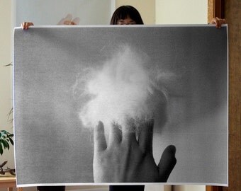 Hand Cloud Poster
