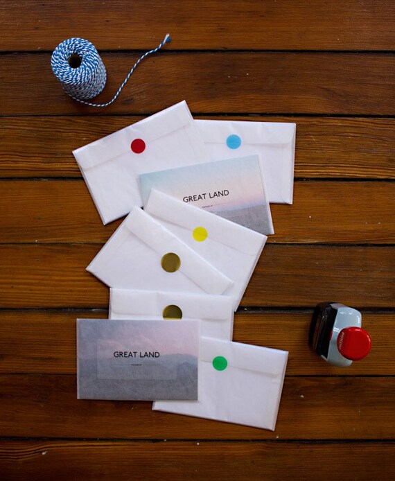 Great Land - Postcards and Pencil Set
