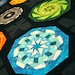 Quilt -Contemporary Geometric - OOAK - Kaleidoscope Dreams - Ready to Ship - Malibu Quilts