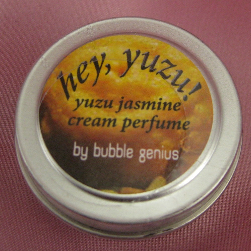 HEY, YUZU Cream PERFUME - Yuzu Jasmine - Vegan