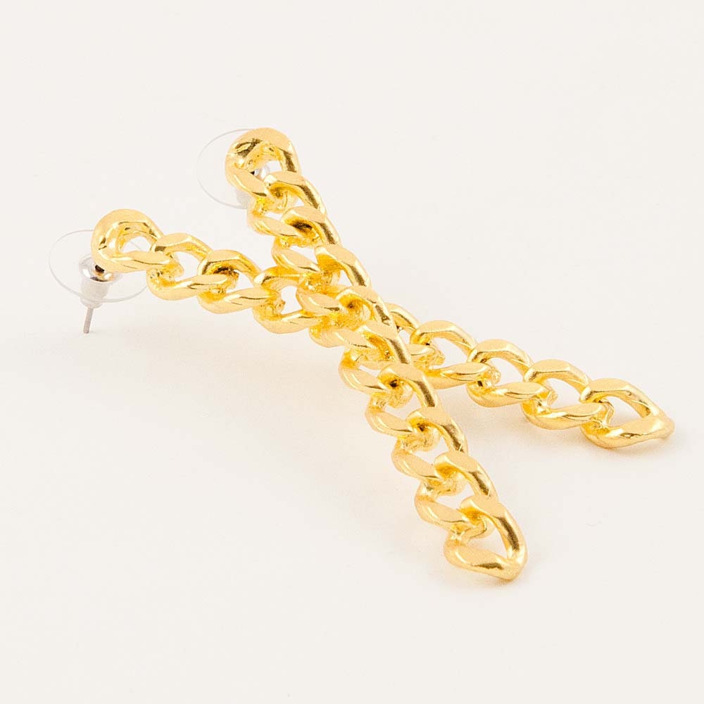 chain bar earrings