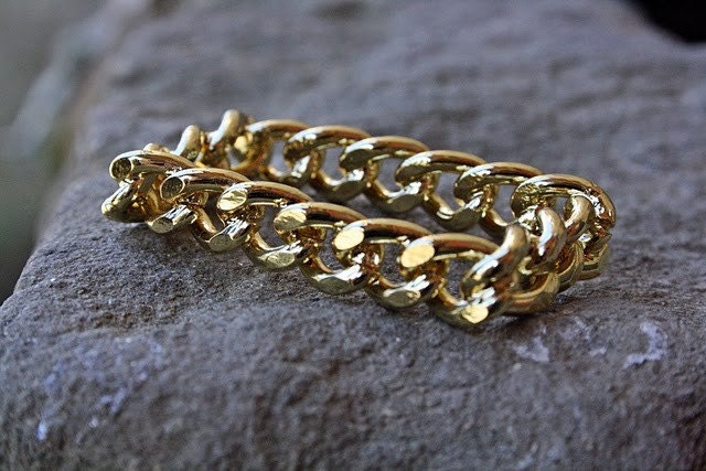 chain two finger ring