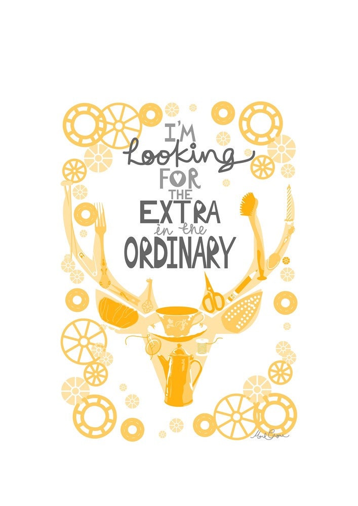 I'm looking for the EXTRA in the ordinary - A5 Print