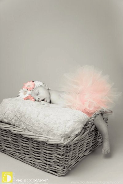 PRINCESS PINK Birthday tutu ...newborn tutu - size 5/6.....perfect Birthday Girl tutu, Dance tutu, Photography Prop
