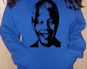 Nelson Mandela Hoodie Sweatshirt Size Small, Medium, Large or XL Extra Large