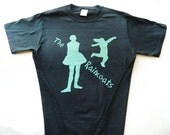 The Raincoats T shirt screen print  black short sleeve the slits Mo-dettes Kleenex Odyshape kitchen tapes