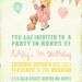 Digital PRINTABLE Vintage Birthday Tea Party Package Set Girl Daughter Princess Celebrate Banner Nursery Invitation Label Card Tag PP03