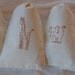 40 Zoo / Safari Themed Favor Bags - Organic Muslin Cotton 4x6 gift bags Great for Baby Showers and Birthday Parties