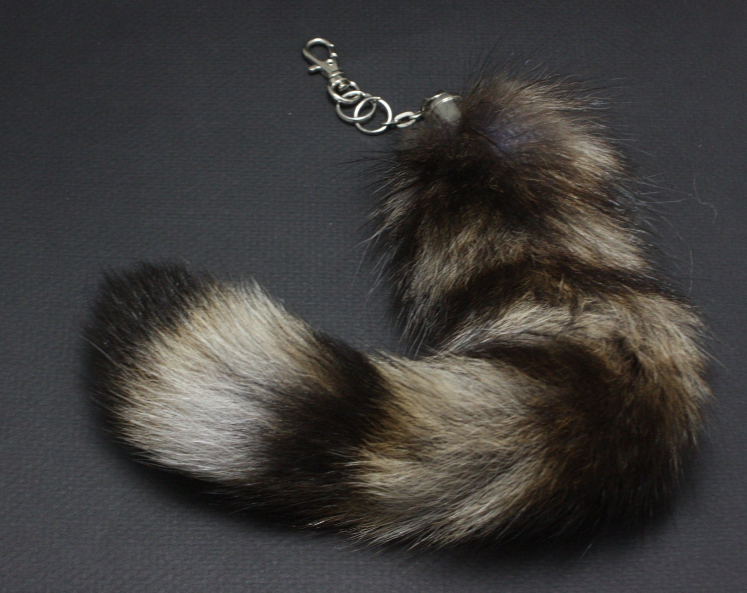 Raccoon Tails Keychains