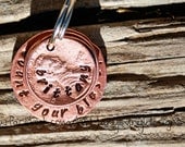 Lucky Penny Key Ring - Personalized and Unique - Key Chain