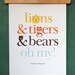 8.5 x 11 Typographic Art Print