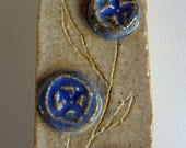 Vintage 1970s Retro Ceramic Wall Pocket on Etsy by EdibleComplex
