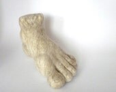 Constantine's left foot - needle felted paperweight - Constantine the Great - colossal foot