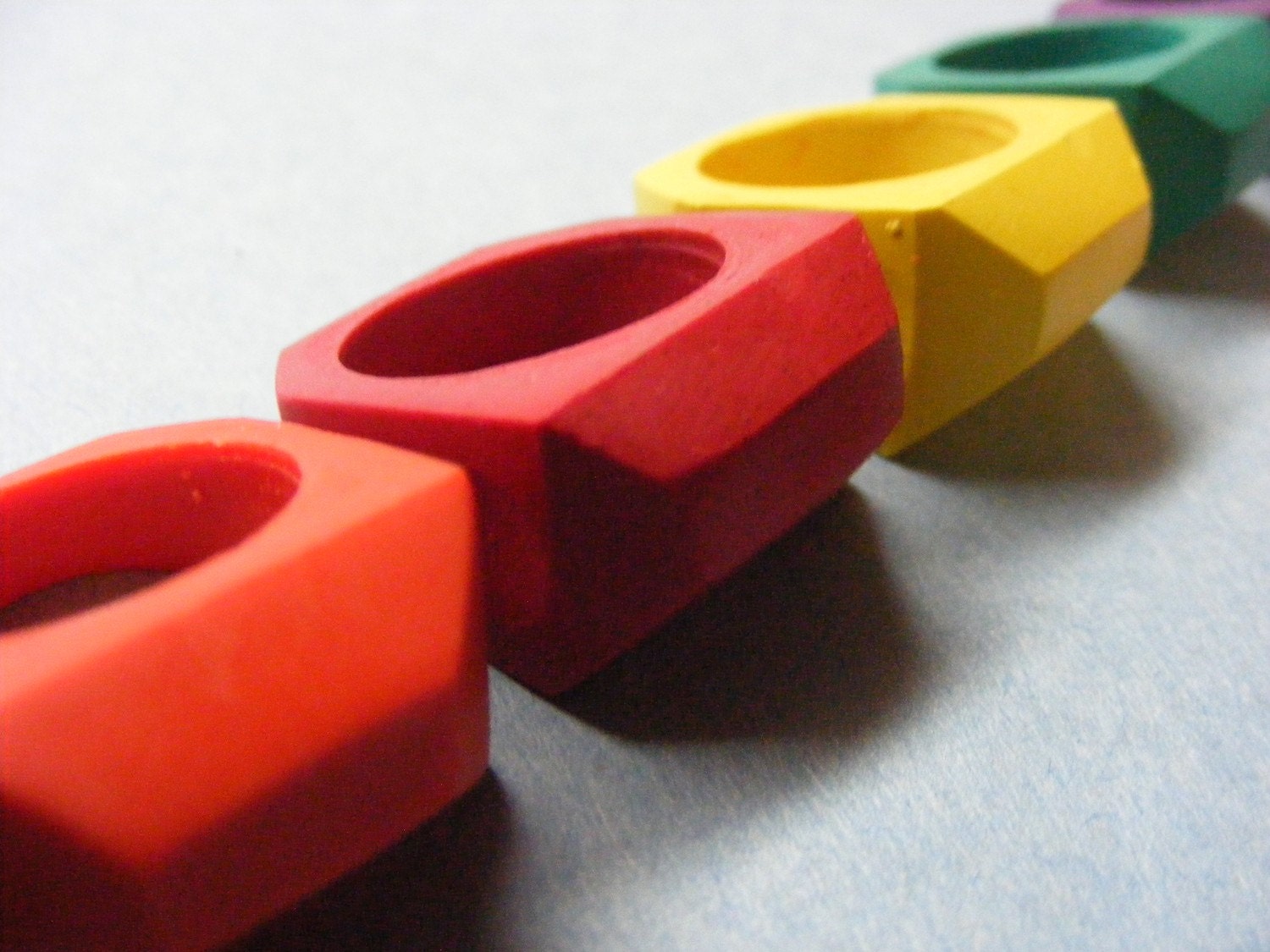 Stainless Steel Crayon Rings set of 8 Choose Size: 5, 6, 7, or 8