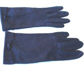 Etsy Gloves-Women's Gloves-Vintage Gloves-Women's Vintage Gloves-1960's Gloves-Black Gloves