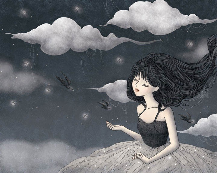 Let The Wind Blows - Print