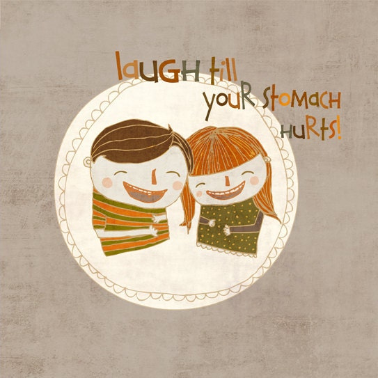 Laugh till your stomach hurts - Positive psychology series