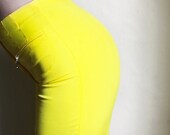 RESERVED - Bright Yellow 80ies fitting trousers - MagpiesShop