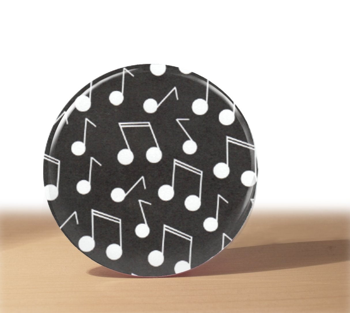 Music Notes Pocket Mirror