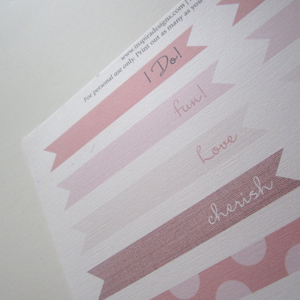 DIY Bridal Shower Kit Sweet Ranunculus