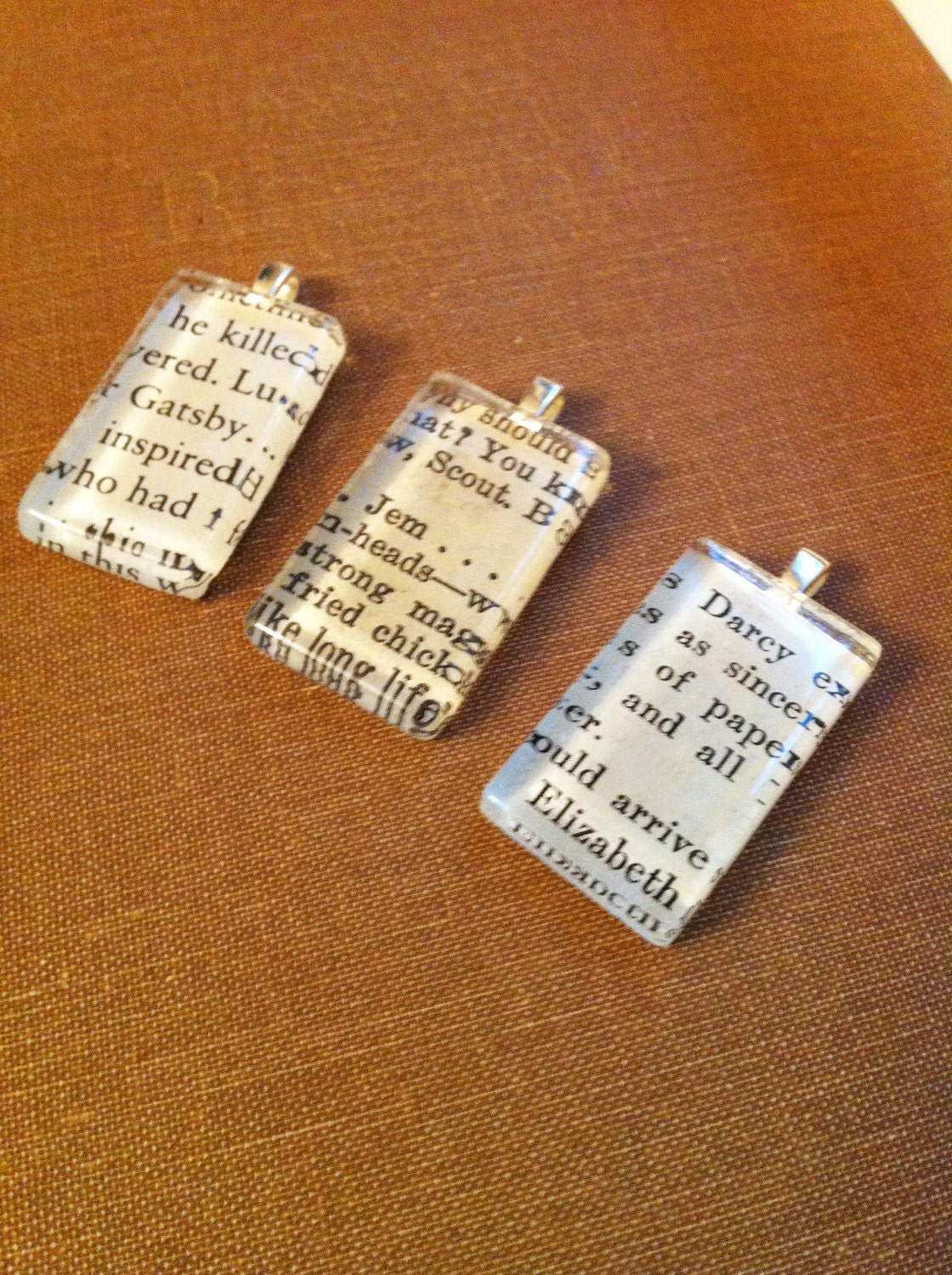 Smaller Rectangle Pendant