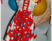 Gooseberry Lane Originals Silly Sally Seuss Dress and Pants size 12 m to 5/6