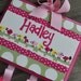 Bow Holder - PENELOPE Design M2M Pottery Barn - XLarge - Handpainted and Personalized Hair Bow Holder