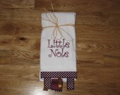 Little Nole Burp Cloth