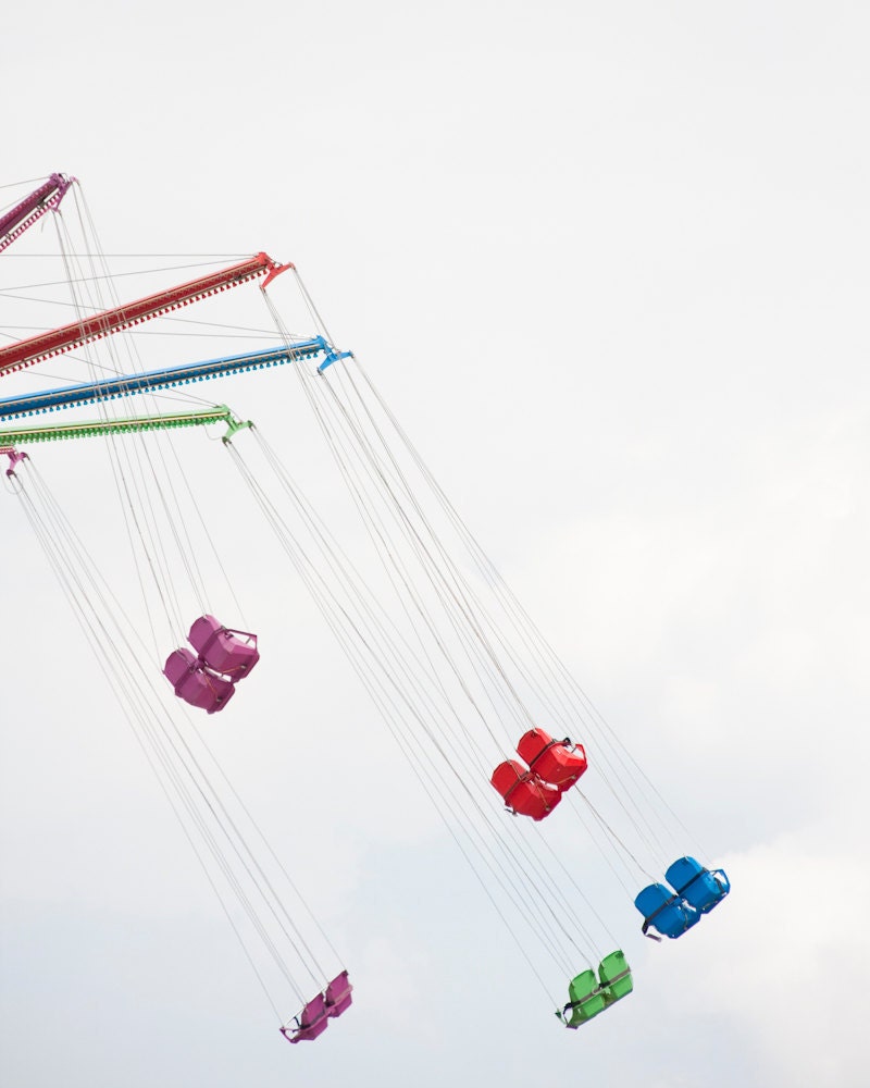 Carnival Photography print, Paris France 8x10 Fine Art Still life landscape photography rainbow color french home decor kids wall art poster
