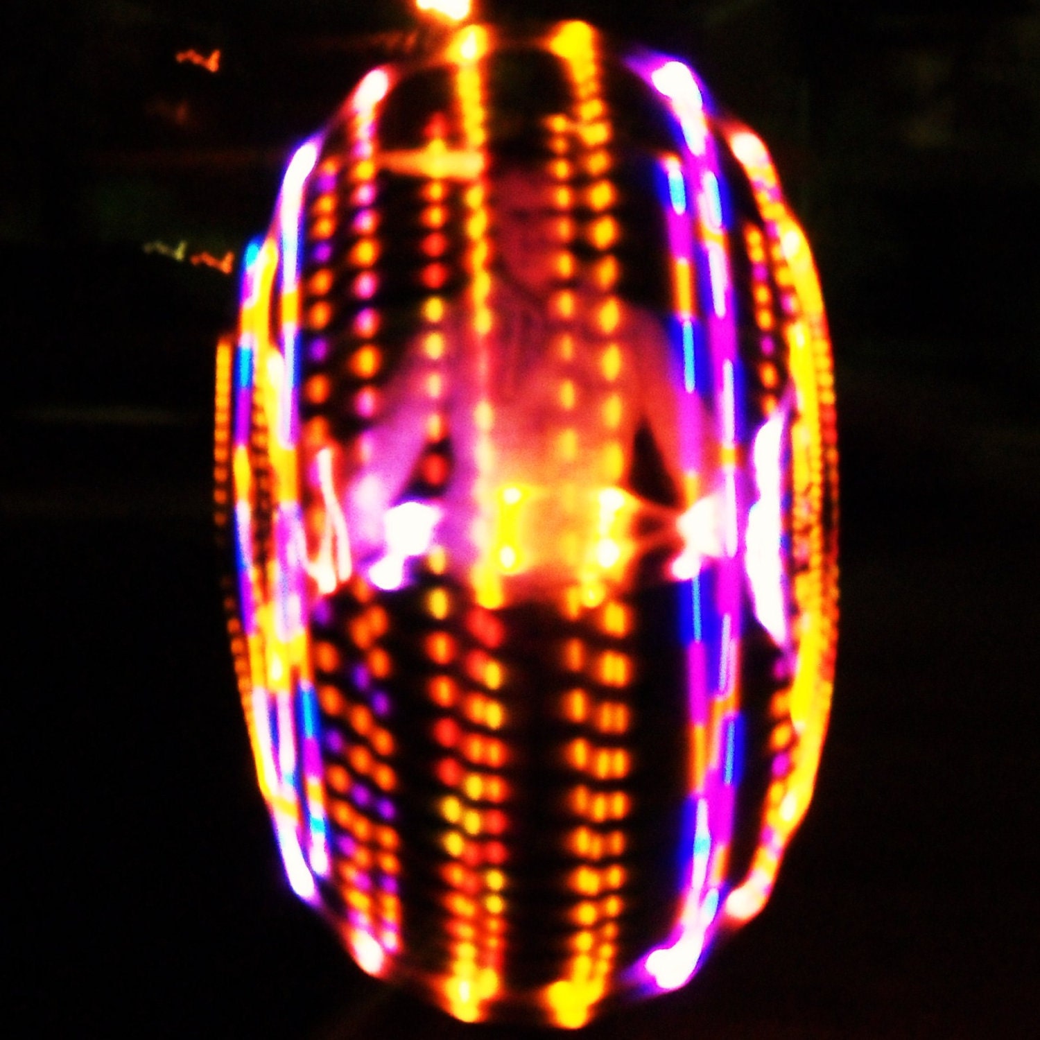 Starfish Strobe LED Hoop
