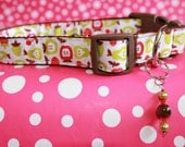 Extra Large 1" Apple & Pear Dog Collar