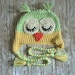 RESERVED Newborn Owl Hat, Baby Boy Hat, Baby Owl Hat, Photo Prop, Baby Bird hat