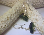Sea Glass Beach Glass  Earrings Cleveland Beach Lake Erie
