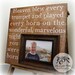 First Birthday Gift Personalized Picture Frame 16x16 HEAVEN BLEW EVERY Horn-The Night Your Were Born Christening Gift Godparents New Baby