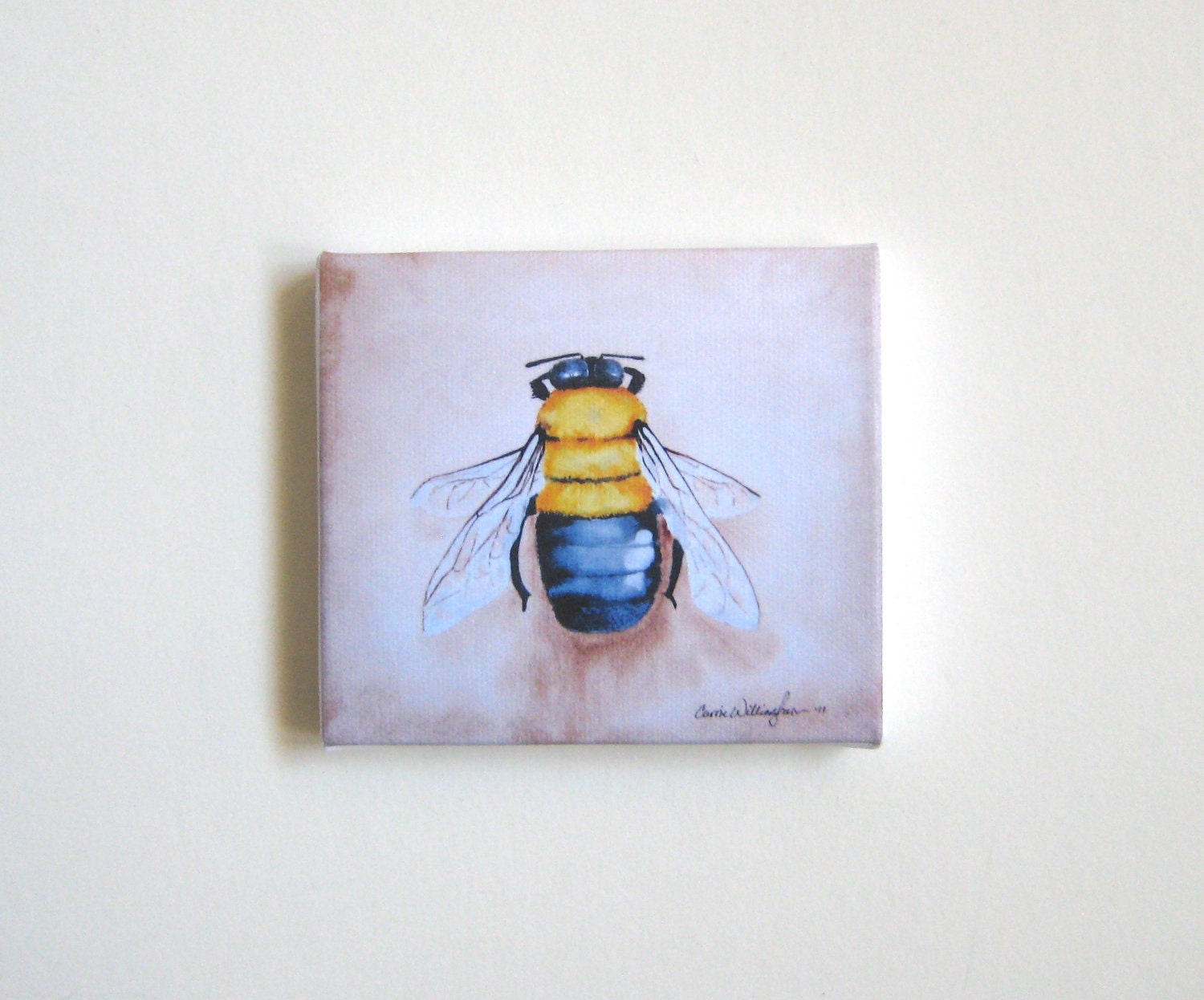 Bumble Bee - Petite Canvas Print