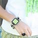 NEW  Ladies Beaded Watch Band ipod Nano w/Bracket