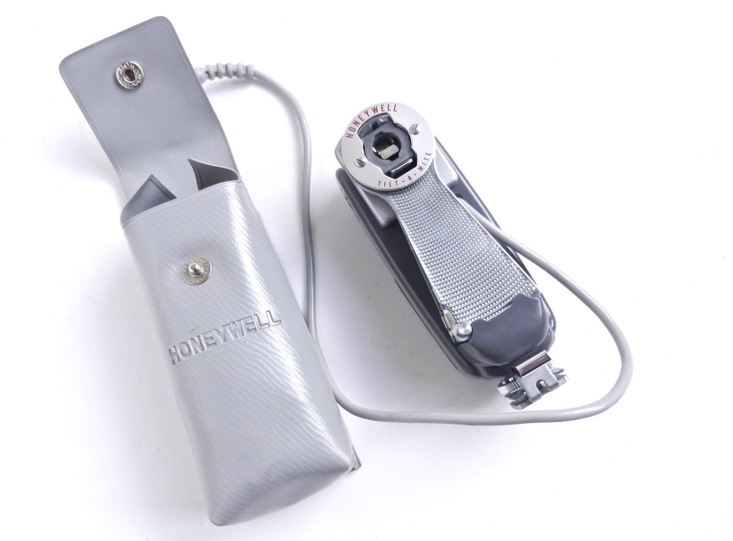 SALE - Vintage Honeywell Tilt-a-Mite Flash Unit - 1960s Folding Fan Flashgun / Camera Accessory