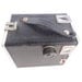 Ansco Shur Shot camera - Black Vintage Box Camera / 1940s Pinstriped