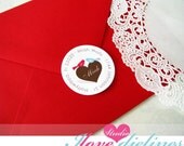 ON SALE - Big Heart For You Return Address Labels