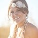 Boho Headband in Champagne and Cream