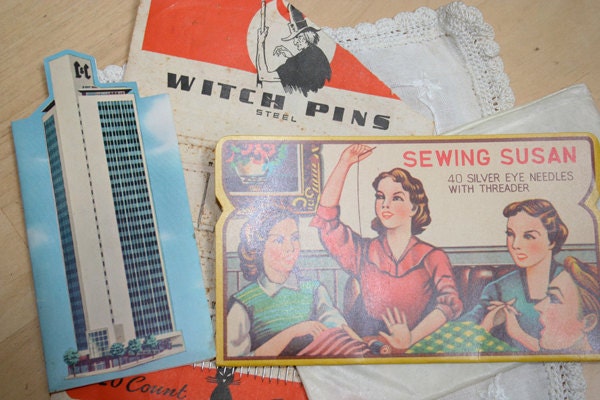 3 Needle Packs from the 40's