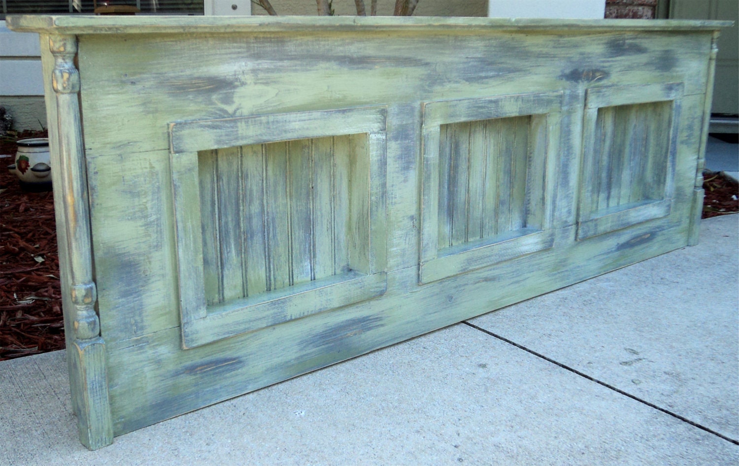Queen Size Headboard, Window Cornice Or Primitive Display Shelf MADE TO ORDER