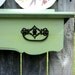 Plate Display, Wall Art UpCycled Furniture, Reclaimed Antique Secretary