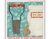 Planting Bulbs Paper Pieced Pattern