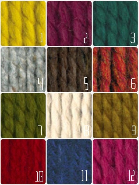 the original yarn and felt letters eight inch