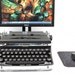 USB Typewriter -- iPad Dock and Computer Keyboard -- Royal Deluxe with Chrome Accents