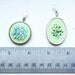 Embroidered Necklace. Gifts for her. Custom Letter, Initial, Monogram. Made Just For You by merriweathercouncil on Etsy.