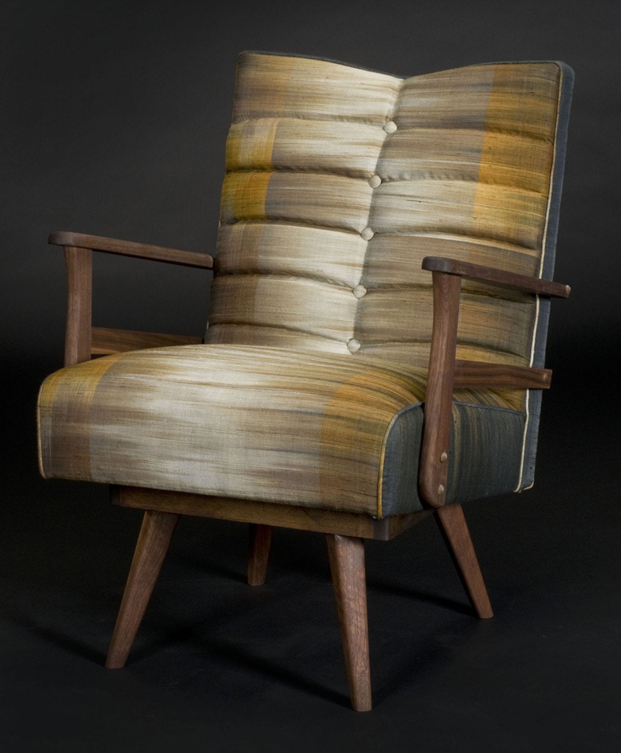Organic Modern Style Rocking Chair