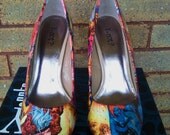 Rogue vs. Mystique X Man high heels (not vintaged)