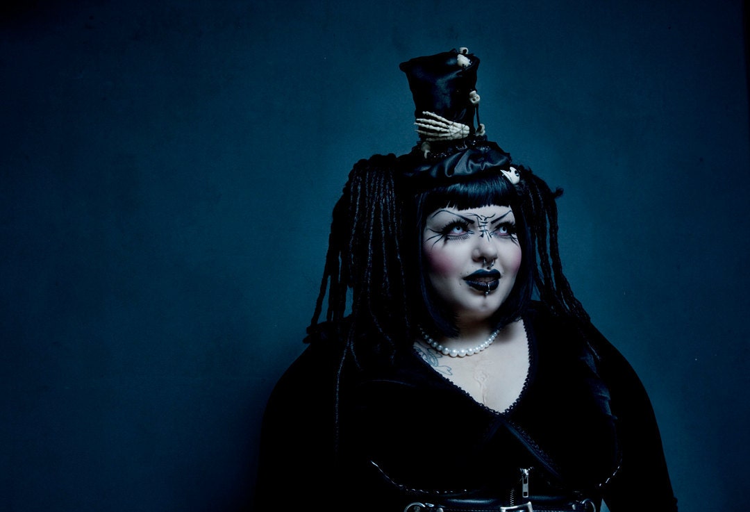 Living Dead Mini Top Hat Extra Tall
